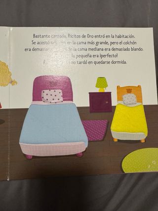 Ricitos de Oro: Con texturas en el interior