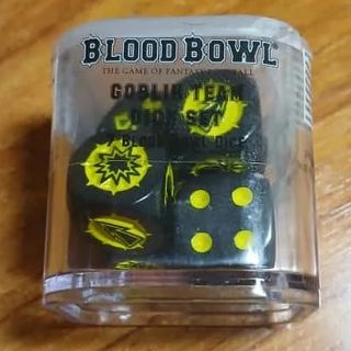 Blood Bowl Dados Goblin