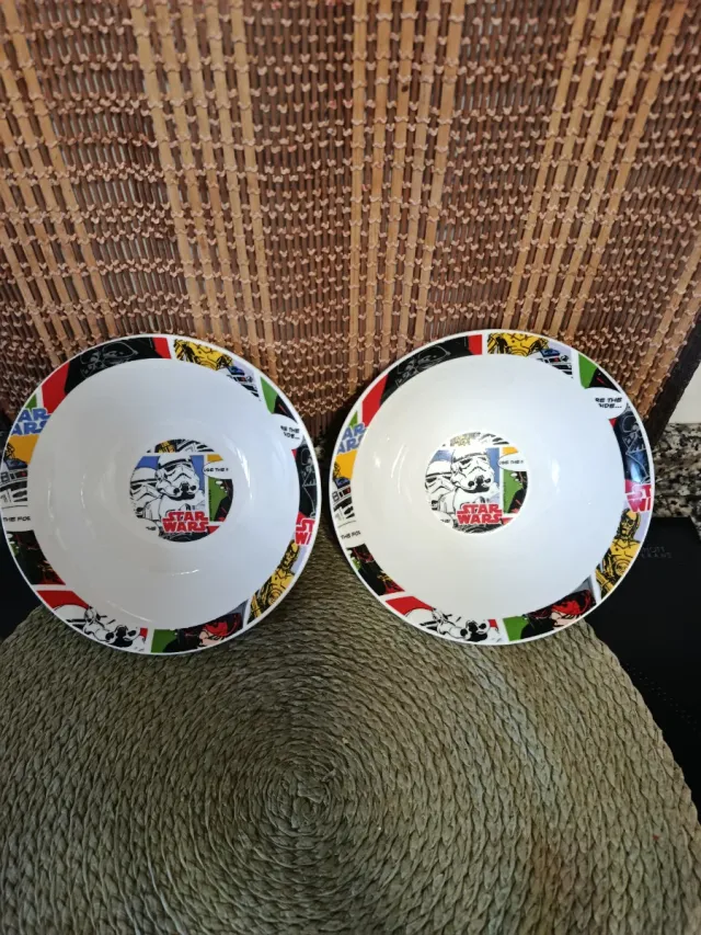 2 Bolws Star Wars Nuevos