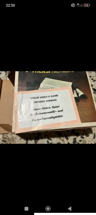 Consola TRENSI Color TV Sports 406 Antigua