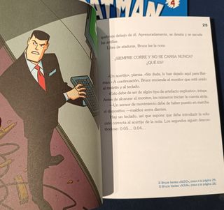 4 Libros Batman niños (2 de elegir camino)