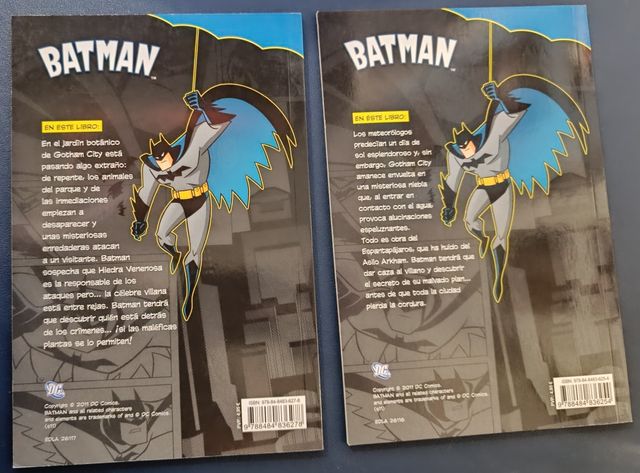 4 Libros Batman niños (2 de elegir camino)