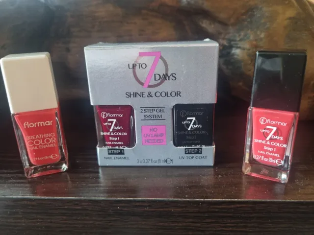 Smalti Gel Unghie Flormar - 2 Step Gel System