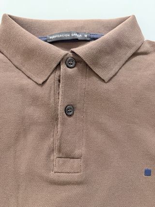 Lote 2 polos manga larga Purif. García (Talla M)