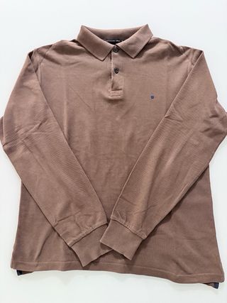 Lote 2 polos manga larga Purif. García (Talla M)