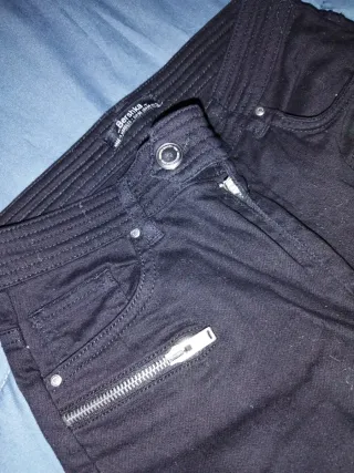 Pantalón largo mujer negro