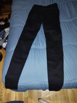 Pantalón largo mujer negro