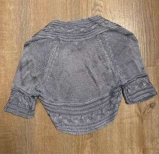 Chaqueta corta de fiesta Trucco plateada