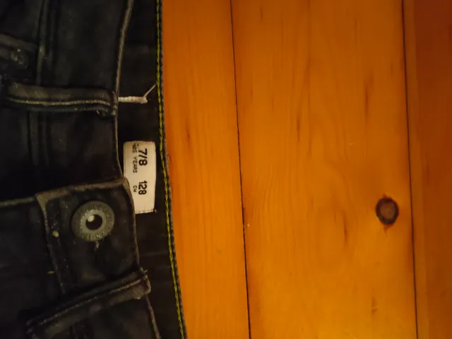 Pantalón vaquero niño/niña Talla 7/8