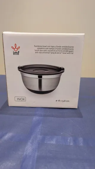 Fiambrera Inox IMF con tapa