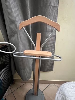 Appendiabiti da camera legno e metallo