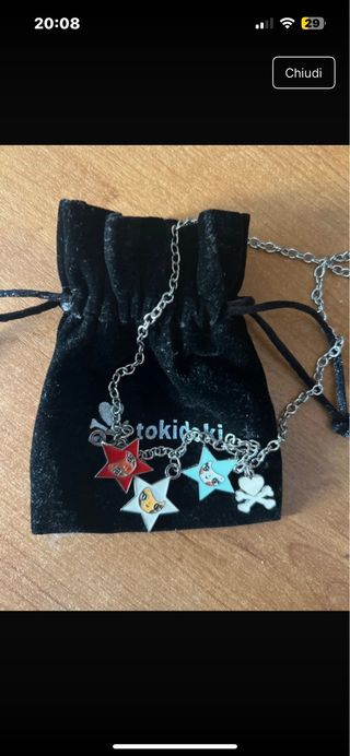 Collana Tokidoki Acciaio Inox Rara