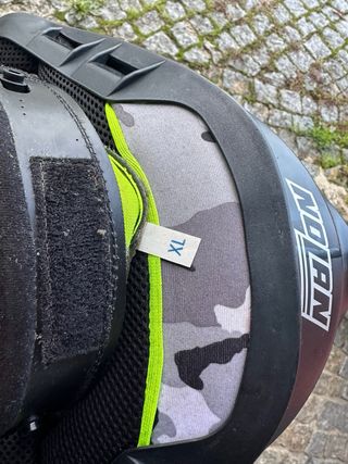 Capacete Nolan em bom estado geral!!