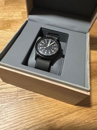 Hamilton Khaki Field Mechanical Negro