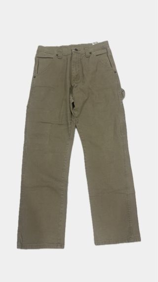 Calças Cargo Wrangler Vintage Verde Oliva