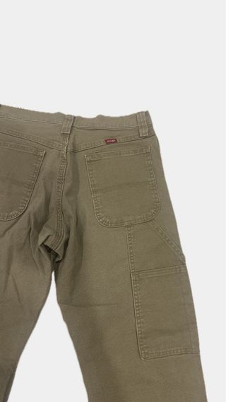 Calças Cargo Wrangler Vintage Verde Oliva