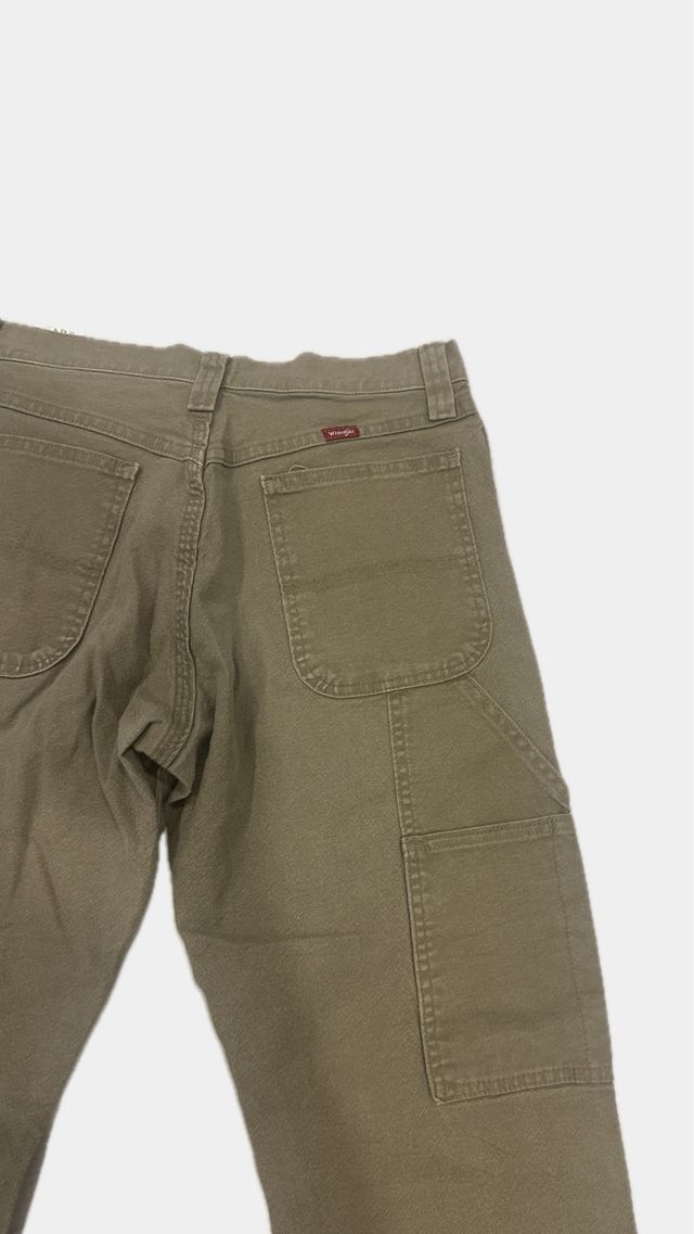 Calças Cargo Wrangler Vintage Verde Oliva