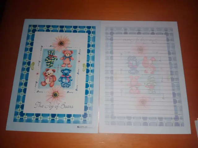 Cartas perfumadas de ositos