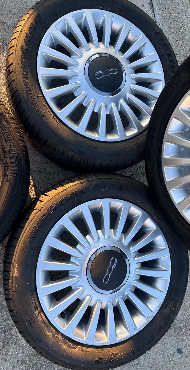 Llantas Fiat 500 15 pulgadas