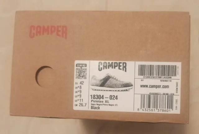 Zapatos Camper Pelotas XLite Negros
