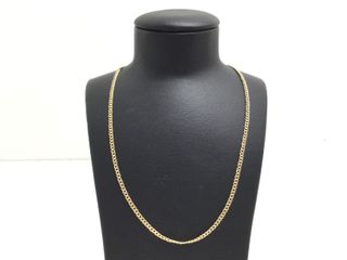 E574579-33 Cadena Oro 18K Con Circonita 24Cm