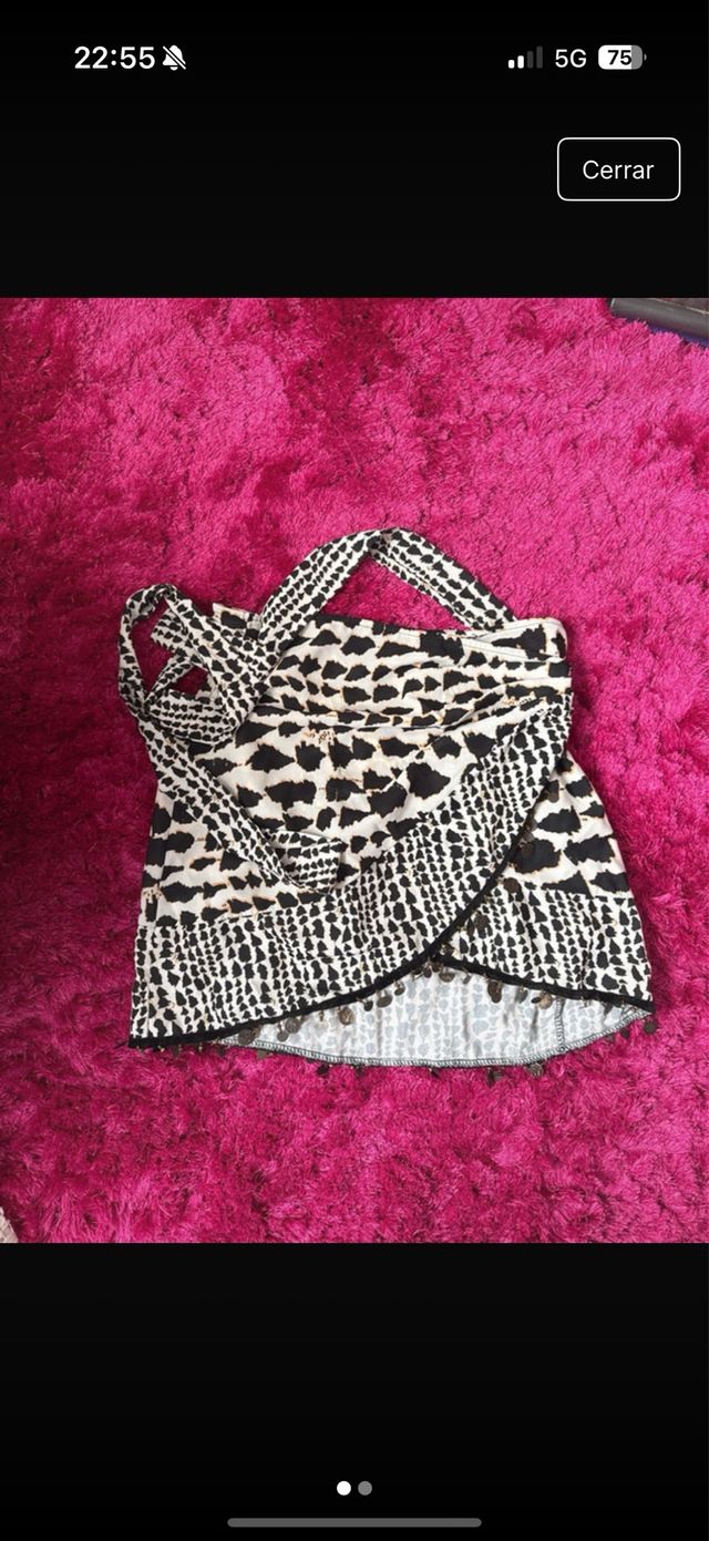 Falda Pareo Talla Única Estampada