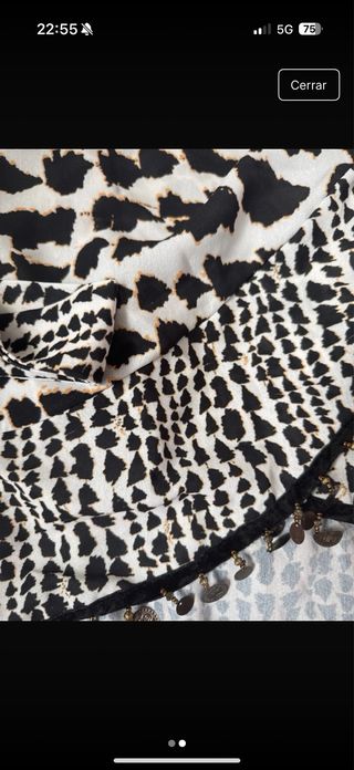 Falda Pareo Talla Única Estampada