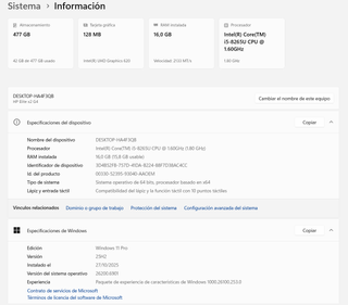 HP Elite x2 G4 i5 16GB 500GB SSD 13 Táctil