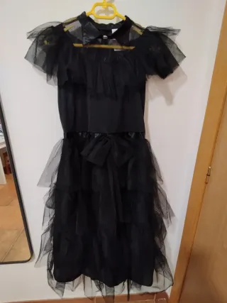 Costume Mercoledì Addams Taglia L