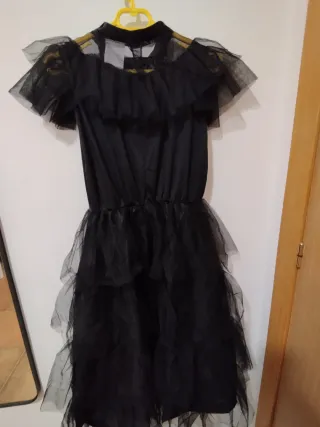 Costume Mercoledì Addams Taglia L