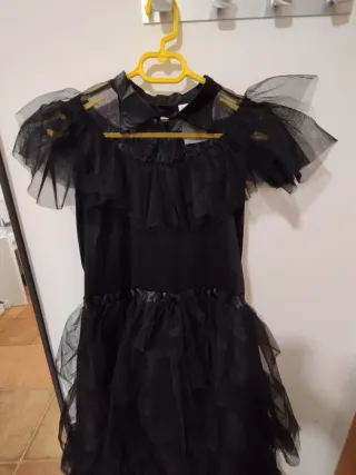 Costume Mercoledì Addams Taglia L