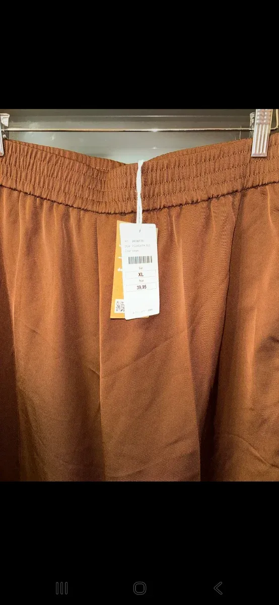 Pantalones Zebra Marrones Talla XL