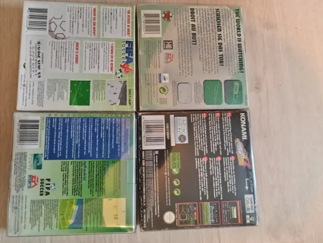 Lote 4 Juegos Game Boy FIFA + Game boy color Japo