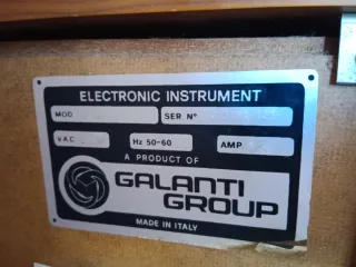 Piano Gallanti Italiano Vintage