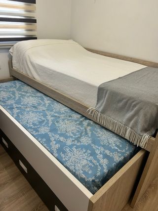 Cama nido madera con cajones