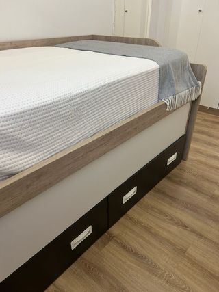 Cama nido madera con cajones