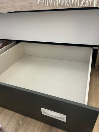 Cama nido madera con cajones