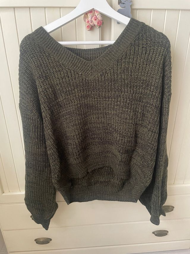 Jersey verde pico talla única