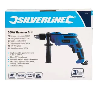 Taladro percutor Silverline