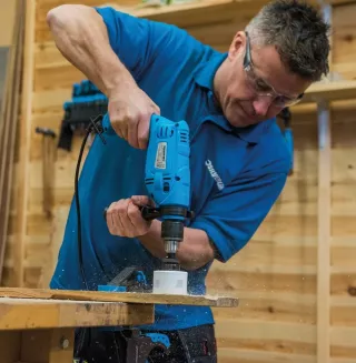 Taladro percutor Silverline