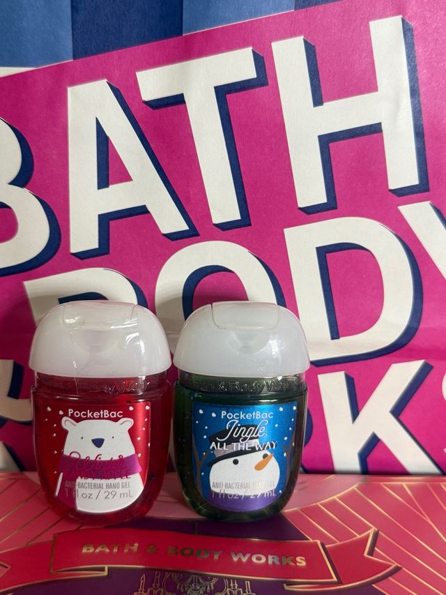2 PocketBac Bath & Body Works Gel de Manos