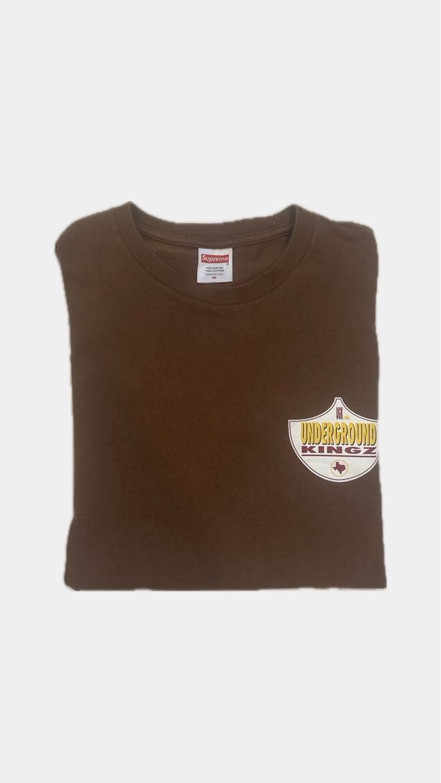 Supreme Underground Kingz T-Shirt Castanho