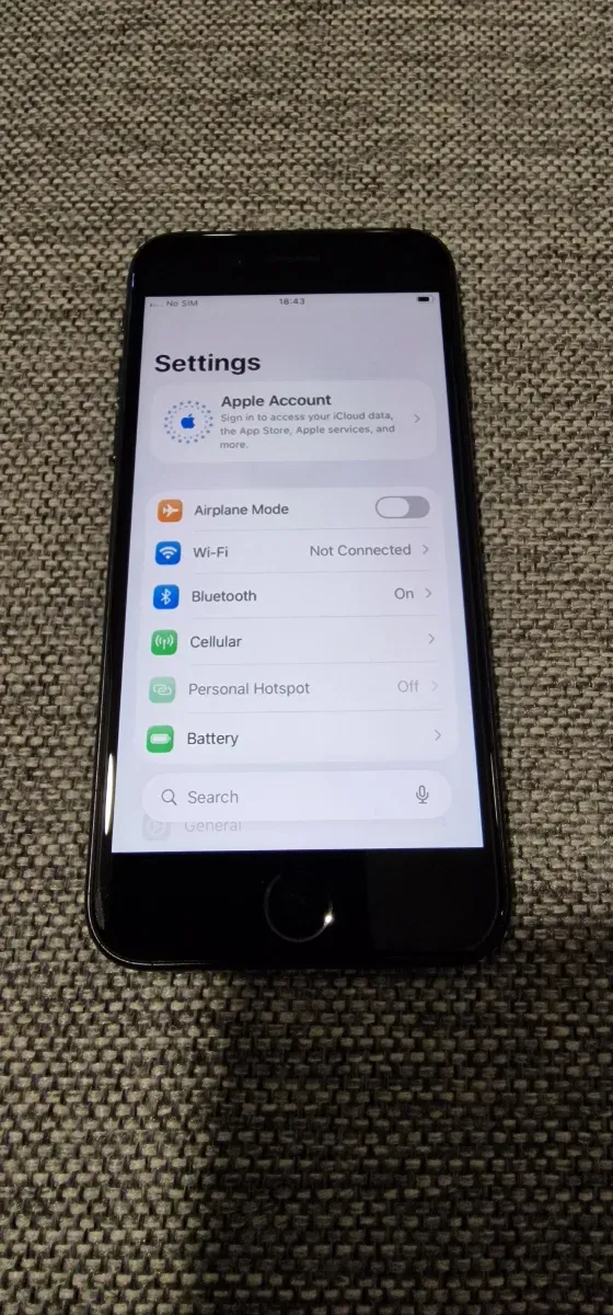 iPhone SE 128GB Negro/Gris Espacial