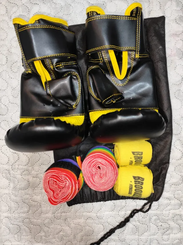 Guantes Boxeo Brooklyn Fitboxing + Vendas