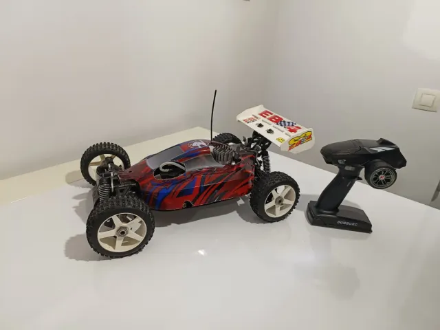Thunder Tiger EB4 S2 RC gasolina + Extras