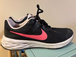 Zapatillas Nike Running Mujer Negras Rosas