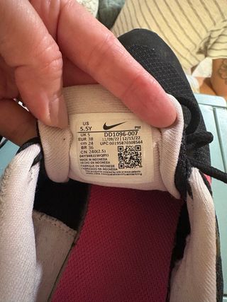 Zapatillas Nike Running Mujer Negras Rosas