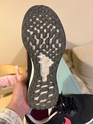 Zapatillas Nike Running Mujer Negras Rosas