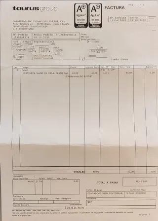 Taurus Mycook Touch Black Edition con accesorios.