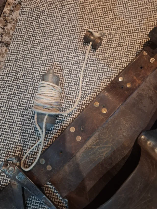 Bolsa de encofrar de cuero con herramientas